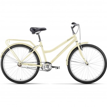 Велосипед FORWARD BARCELONA 26 1.0 (2022) бежевый/темно-серый с рамой 17" Велосипед FORWARD BARCELONA 26 1.0 (2022) бежевый/темно-серый с рамой 17"